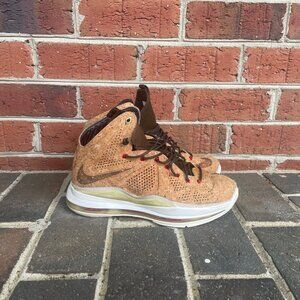 Size 9 - Nike LeBron 10 EXT QS Cork